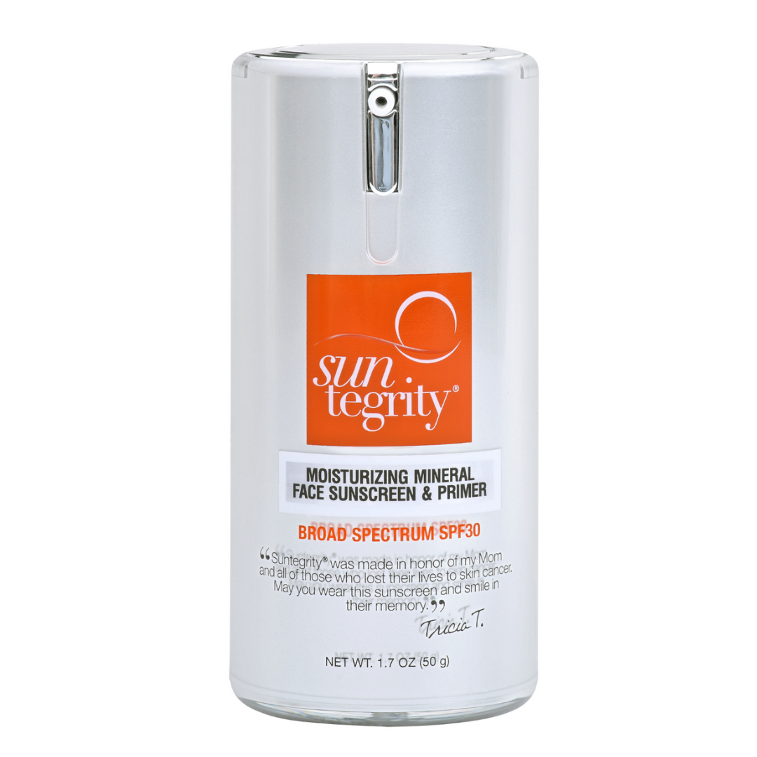 Suntegrity Natural SPF 30 Moisturizing Face Sunscreen and Primer