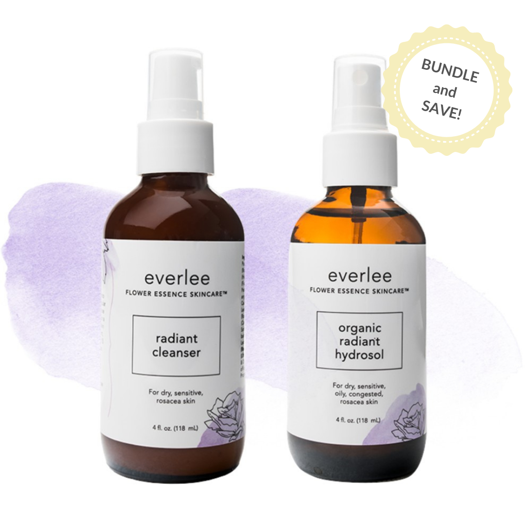 Radiant Cleanser and Radiant Hydrosol